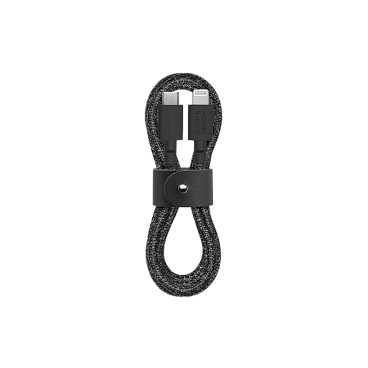 Кабель Native Union Belt USB-C/Lightning 1,2 метра цвет «космос»