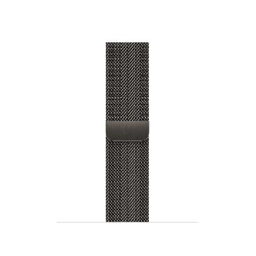 Стальной ремешок Apple Graphite Milanese Loop