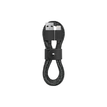 Кабель Native Union Belt USB/Lightning 1,2 метра цвет «космос»