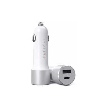 Автомобильное зарядное устройство Satechi USB-C + USB-A, PD, 72W