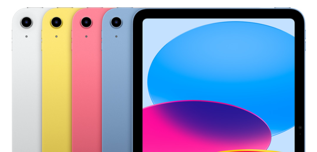 Новые цвета iPad 10 поколения