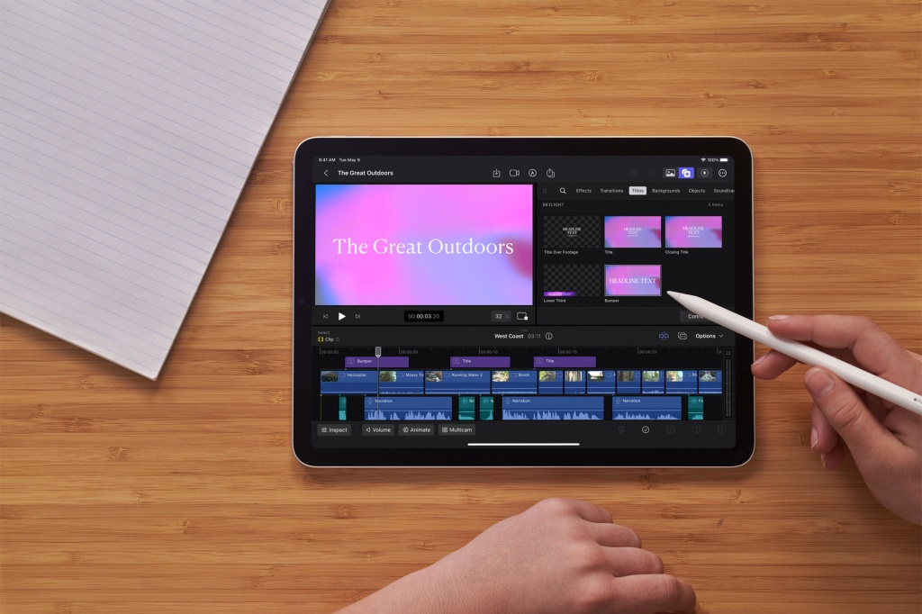 Final Cut Pro на iPad