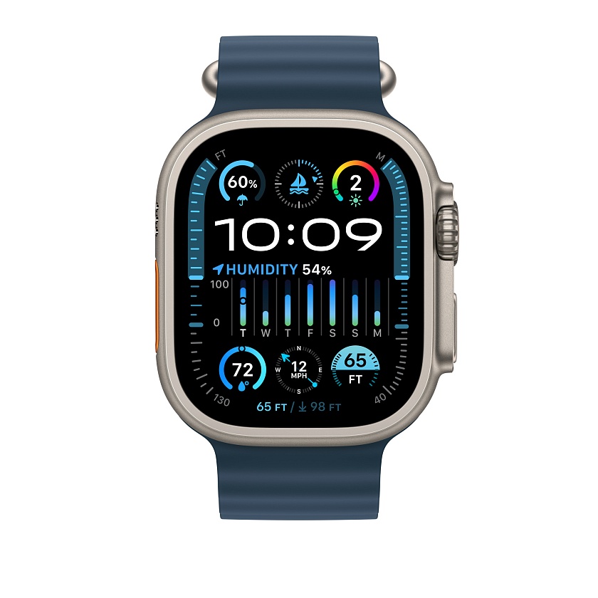 Спортивный ремешок Apple Blue Ocean Band