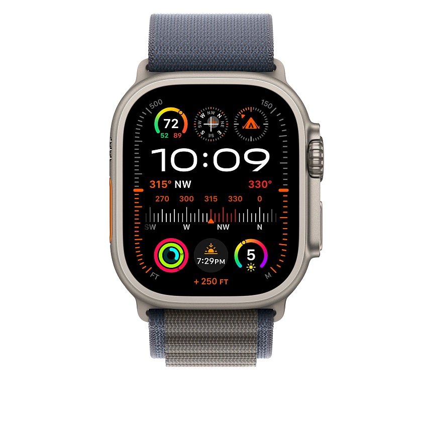 Нейлоновый ремешок Apple Blue Alpine Loop