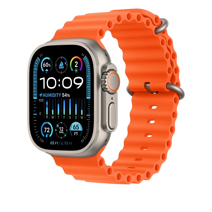 Спортивный ремешок Apple Orange Ocean Band