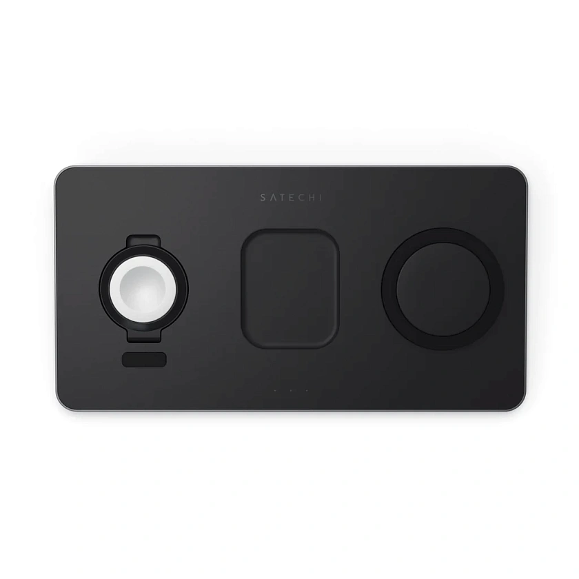 Зарядная станция Satechi Trio Wireless Charger с магнитным креплением
