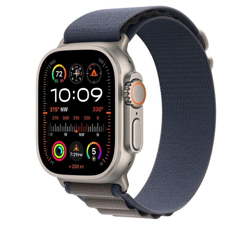 Нейлоновый ремешок Apple Blue Alpine Loop