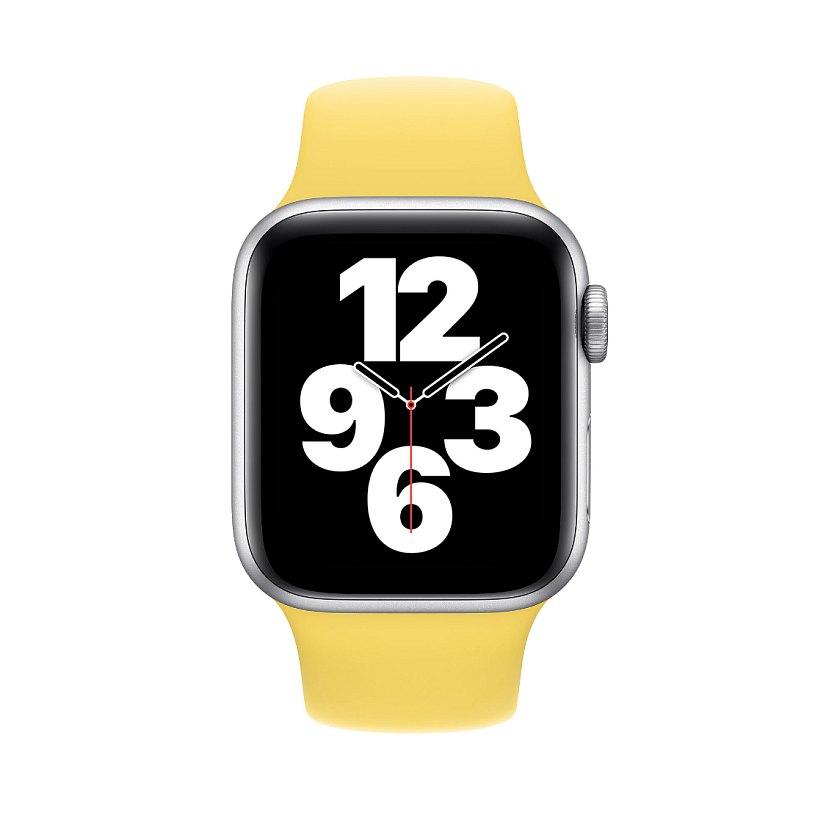 Спортивный ремешок Apple Yellow Sport Band
