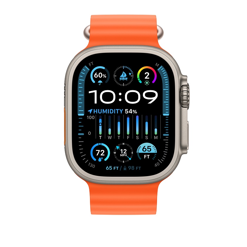 Спортивный ремешок Apple Orange Ocean Band