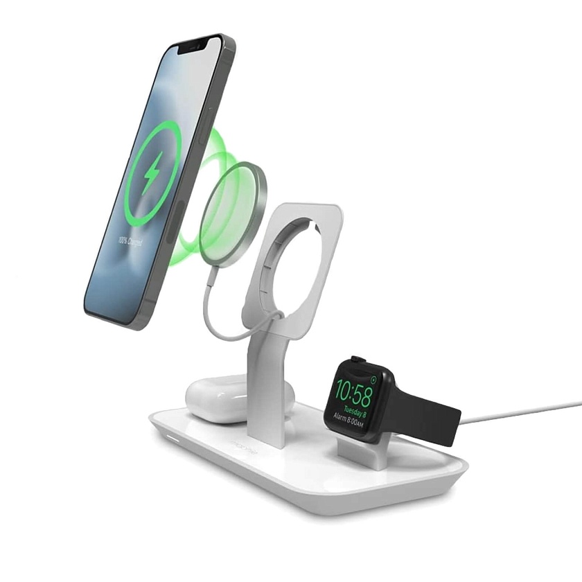 Зарядная станция Mophie 3-in-1 for MagSafe Charger