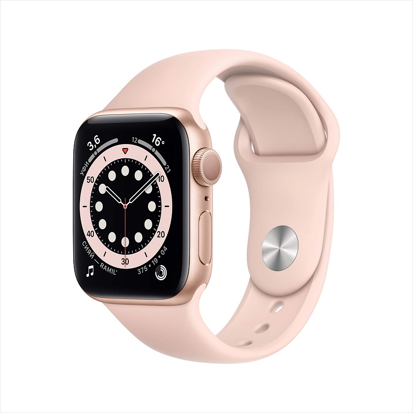 Спортивный ремешок Apple Pink Sand Sport Band