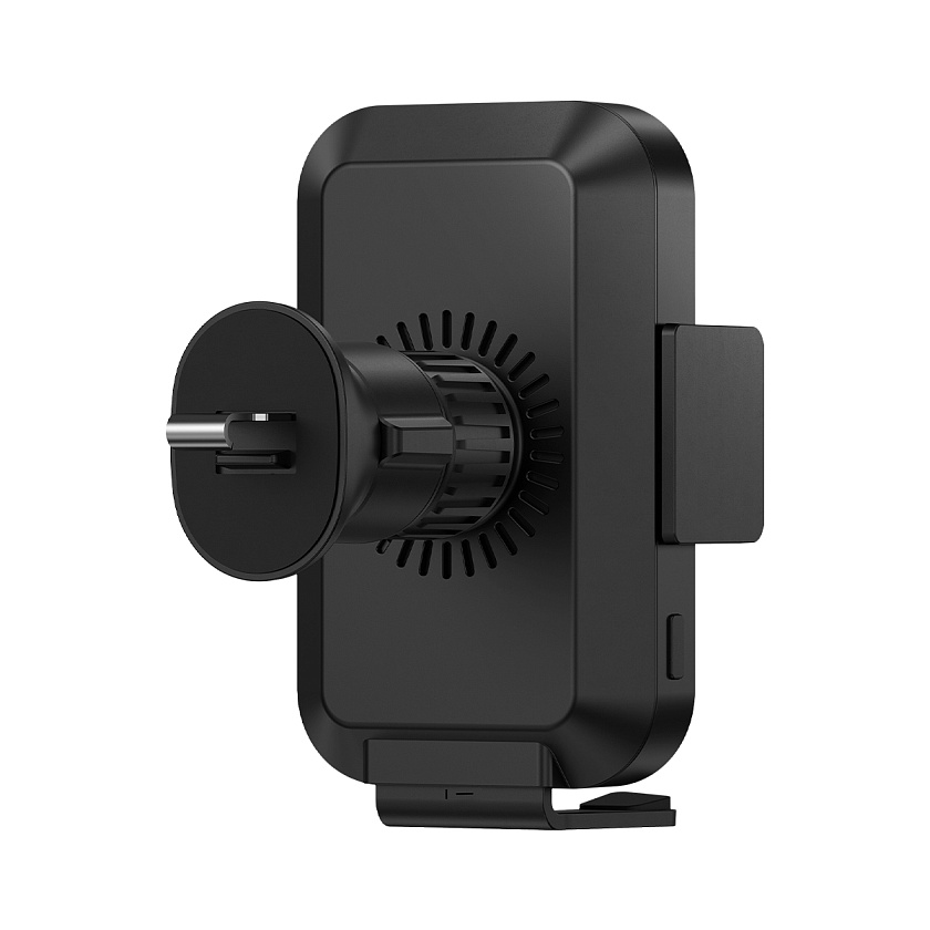 Автомобильный держатель для смартфона Baseus Halo Electric Wireless Charging Car Mount 15W Черный