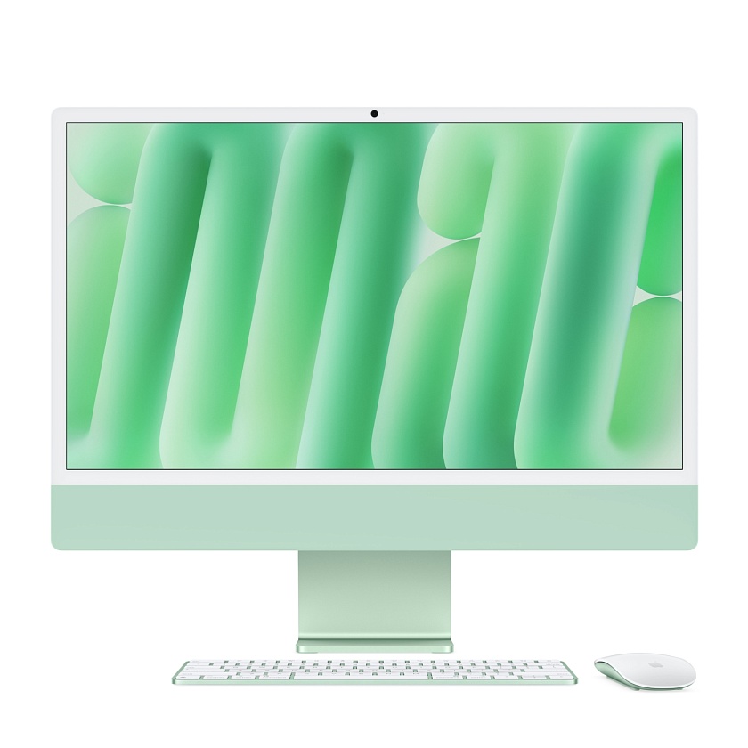 iMac 24" M4 8 ядер CPU 8 ядер GPU 256 Гб зелёный