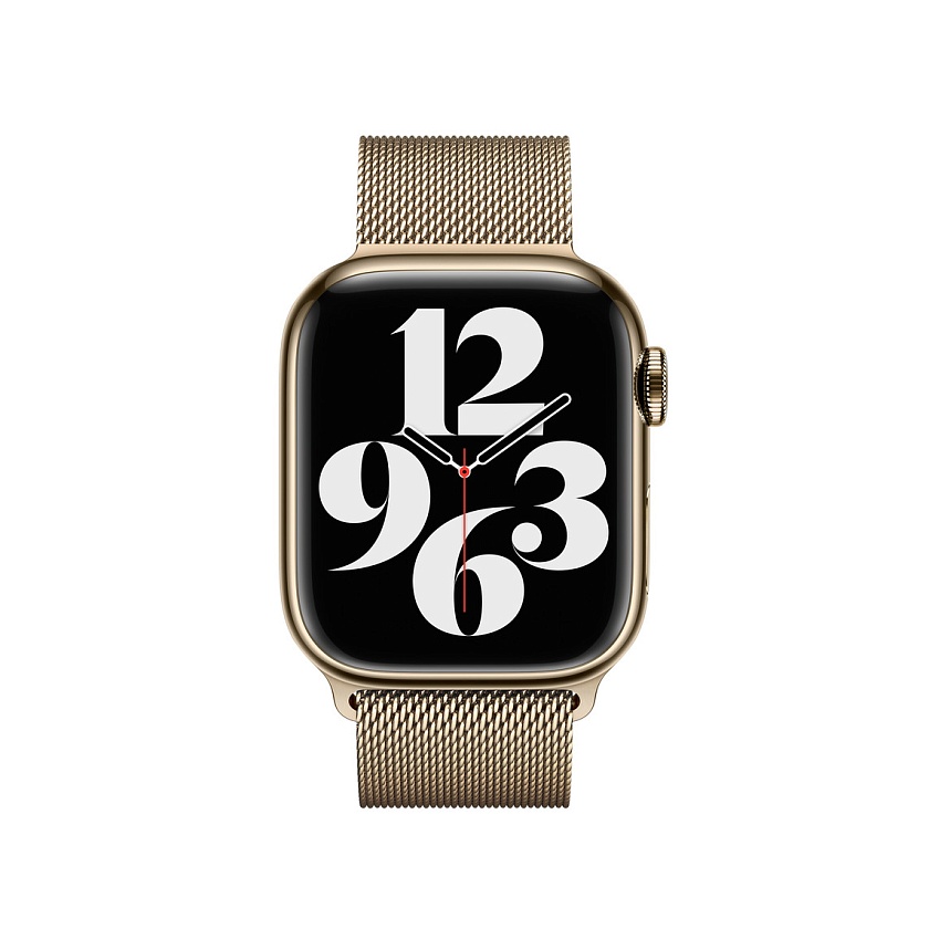 Стальной ремешок Apple Gold Milanese Loop