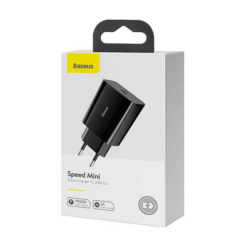 Сетевое зарядное устройство Baseus Speed Mini 20 W