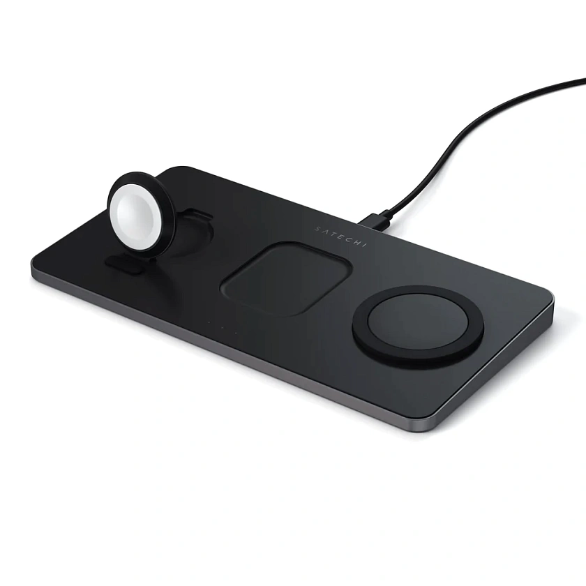 Зарядная станция Satechi Trio Wireless Charger с магнитным креплением
