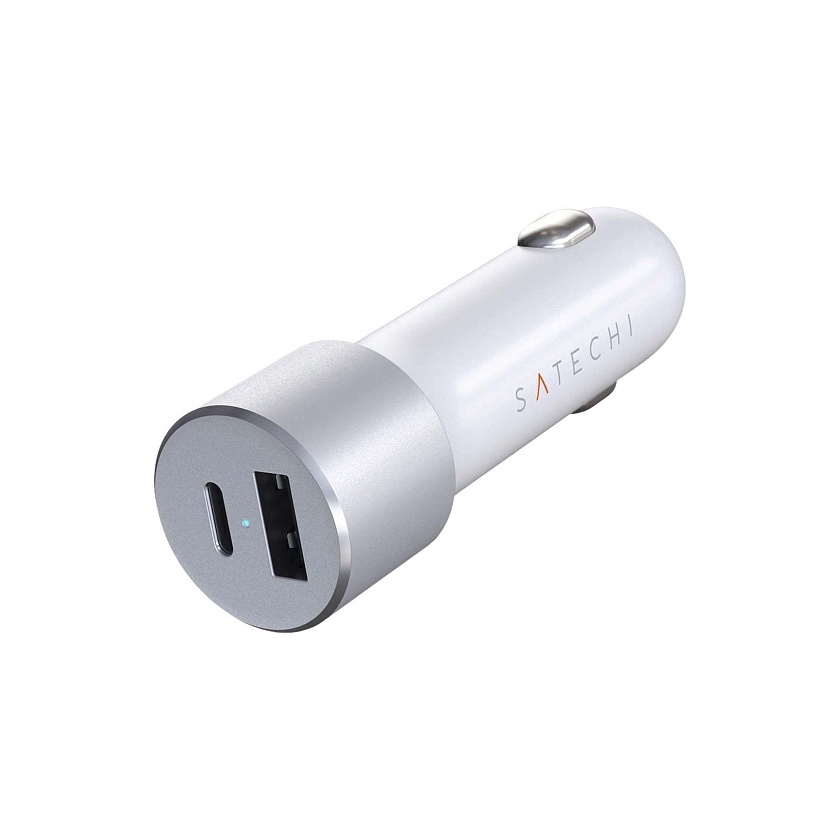 Автомобильное зарядное устройство Satechi USB-C + USB-A, PD, 72W
