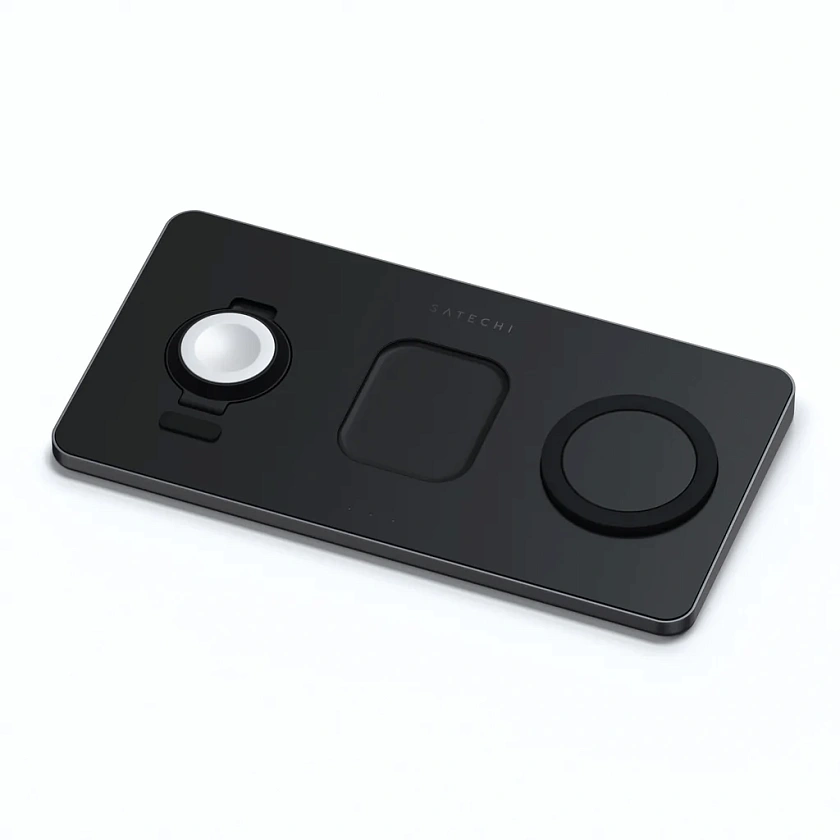 Зарядная станция Satechi Trio Wireless Charger с магнитным креплением