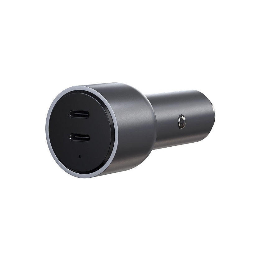 Автомобильное зарядное устройство Satechi  DUAL USB-C, 40W