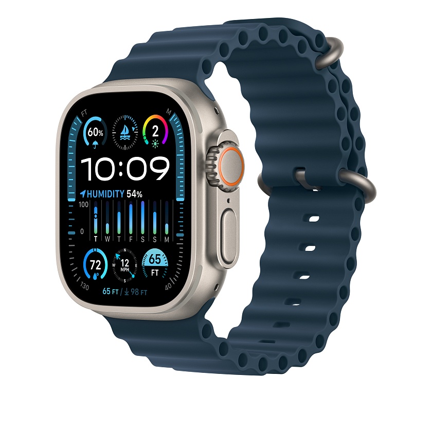 Спортивный ремешок Apple Blue Ocean Band